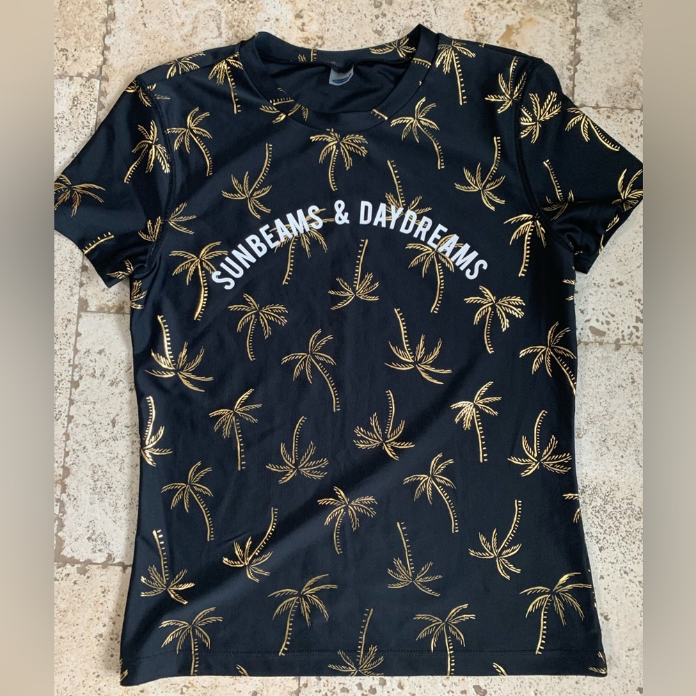 Old Navy Girls Rash-guard Swim Top